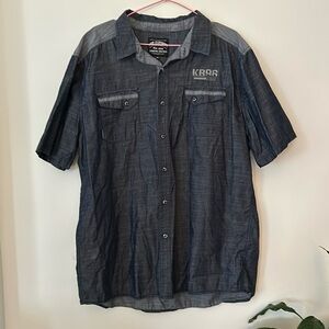 Karbur casual button down shirt for mens